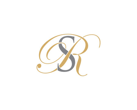 Letter S and R Logo Icon 001