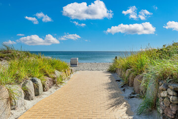 Access to the sandy beach by the sea - 5478