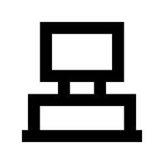 Tv Stand Flat Vector Icon