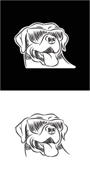Dog illustration
