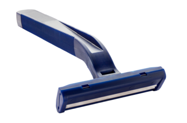 Disposable shaving machine without background