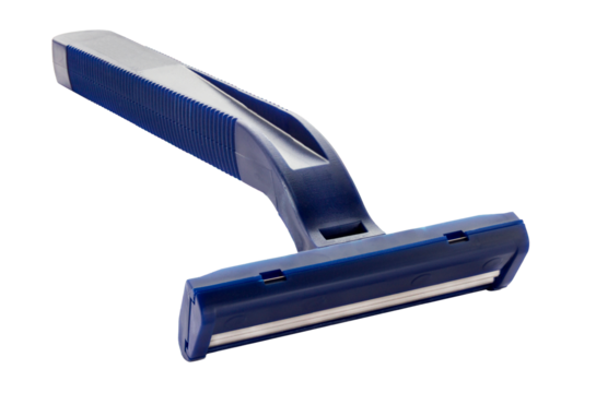 Disposable shaving machine without background