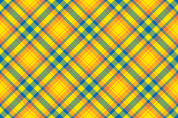 Plaid pattern seamless. Check fabric texture. Stripe square background. Vector textile design.