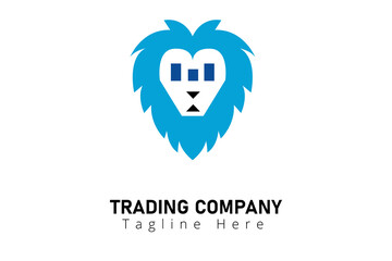 Trading  Logo Template for financial company