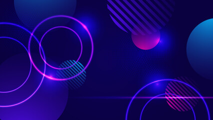 Modern abstract high-speed movement. Colorful dynamic motion on blue background. Movement sport pattern for banner or poster design background concept.