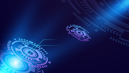 Modern abstract high-speed movement. Colorful dynamic motion on blue background. Movement sport pattern for banner or poster design background concept.