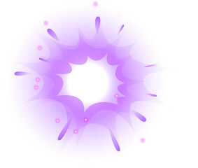 Fototapeta premium Glowing cartoon star