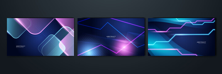 Modern abstract arrows moving at high speed. Dynamic motion. Technology movement pattern for banner or poster design. Vector illustration