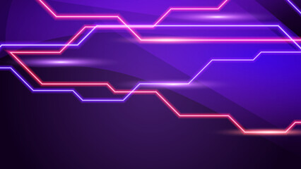 Modern abstract high-speed light effect. Technology futuristic dynamic motion on blue background. Movement pattern for banner or poster design background concept.