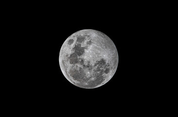 Full moon, Pilanesberg National Park, South Africa