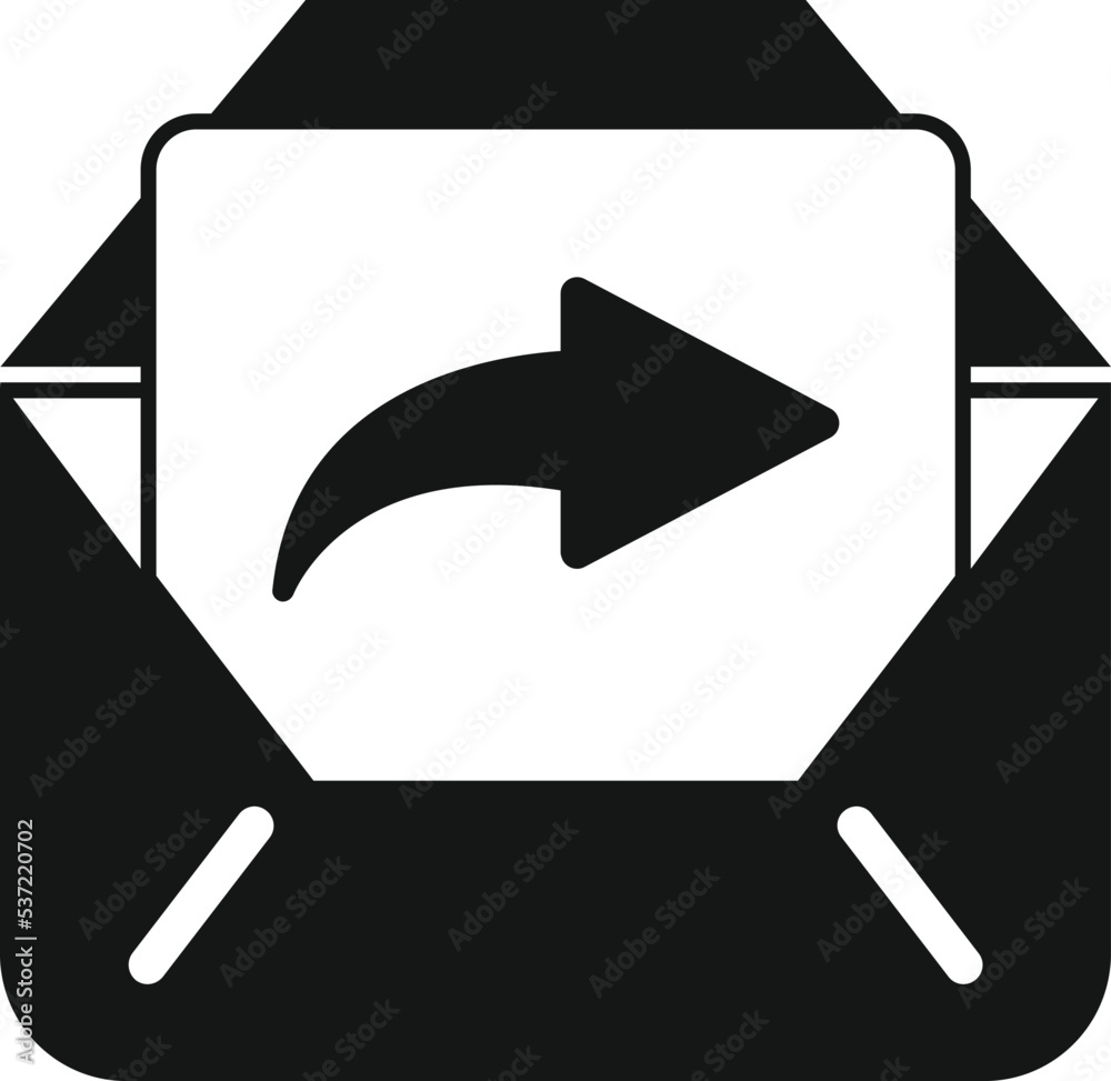 Aufkleber mail report icon simple vector. analysis chart. document data