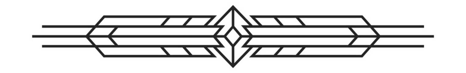 Retro black vintage texture border decorative sign