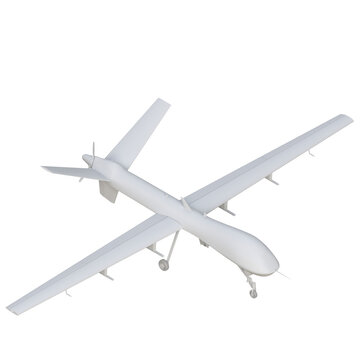 3d Rendering Illustration Of An Uav Military Drone