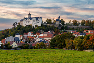 The Castle of Ranis in Thuringia - obrazy, fototapety, plakaty