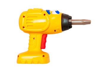 Drill isolated on white background