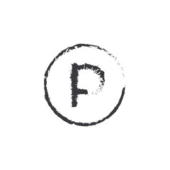 p letter logo design vector templet, 