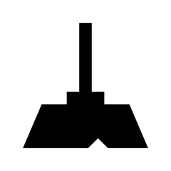 Broom Flat Vector Icon