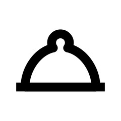 Platter Flat Vector Icon