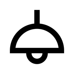 Ceiling Light Flat Vector Icon