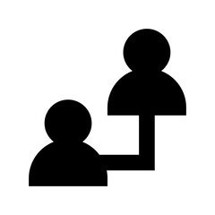 Online Collaboration Vector Icon