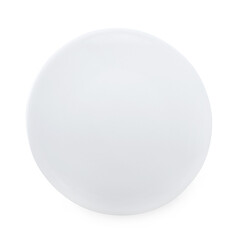 empty plate isolated on white background