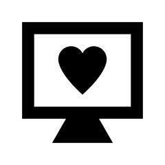 Love Chatting Flat Vector Icon