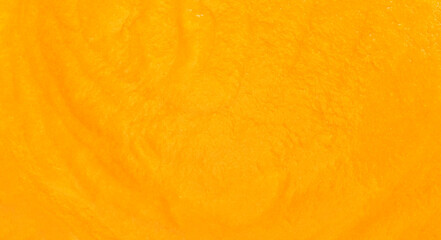 Pumpkin or Squash Cream soup texture as a background. Autumn cream-soup Pattern, wallpaper. - 537235716