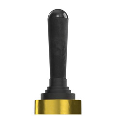 3d rendering illustration of a joystick lever valve