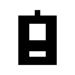 Id Card Flat Vector Icon