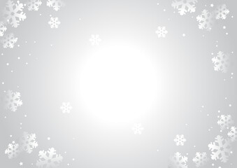 雪の結晶の背景