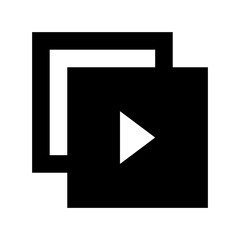 Media Player Flat Vector Icon