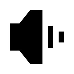 Volume Flat Vector Icon