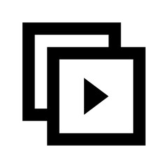 Media Player Flat Vector Icon