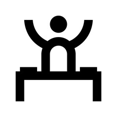 DJ Flat Vector Icon