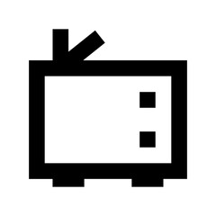 TV Flat Vector Icon