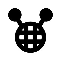 Global Network Flat Vector Icon