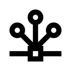 Network Share Flat Vector Icon