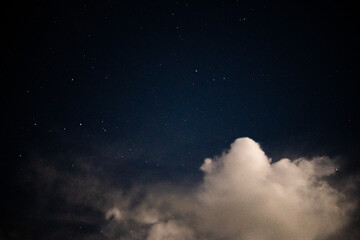 stars and clouds