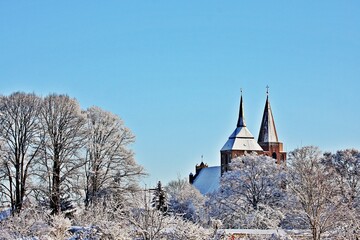 Verschneite Winterlandschaft