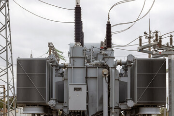 Transformer: high voltage power plant