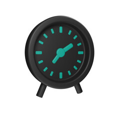 3d icon clock watch