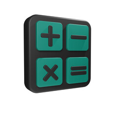 3d icon calculator