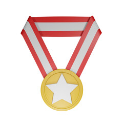 3d icon medal
