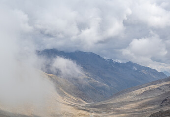 mountains in Kurzras in South Tyrol