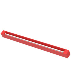 3d rendering illustration of a neon ceiling light