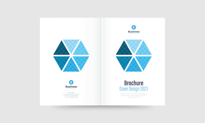 Corporate business annual report, flyer, catalog, magazine, company profile cover design template. Brochure cover leaflet design and modern business report flyer poster template.