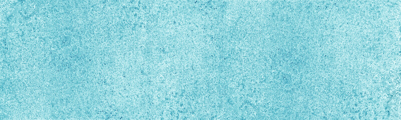 Light blue textured surface. Teal color rough texture. Abstract bright pastel background