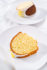 Lemon bundt cake