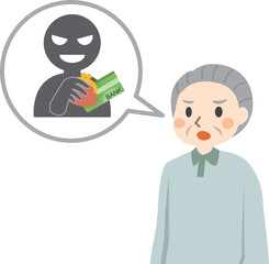 認知症の高齢者の物盗られ妄想