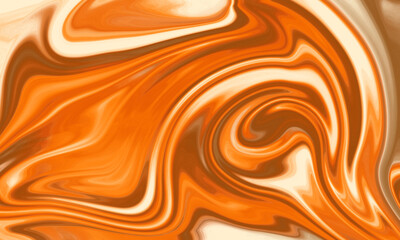 abstract background of orange. liquid Halloween pumpkin colors